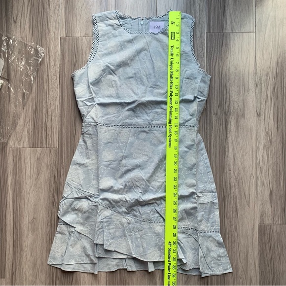 NWT J.O.A. Asymmetrical Sleeveless Ruffle Dress - Picture 7 of 14